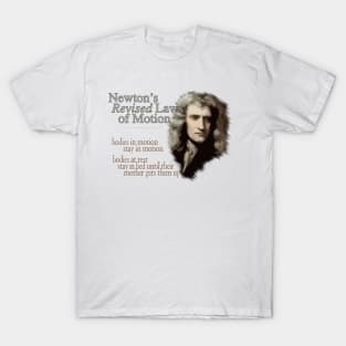 Newton's Laws Of Motion - Revised Edition T-Shirt